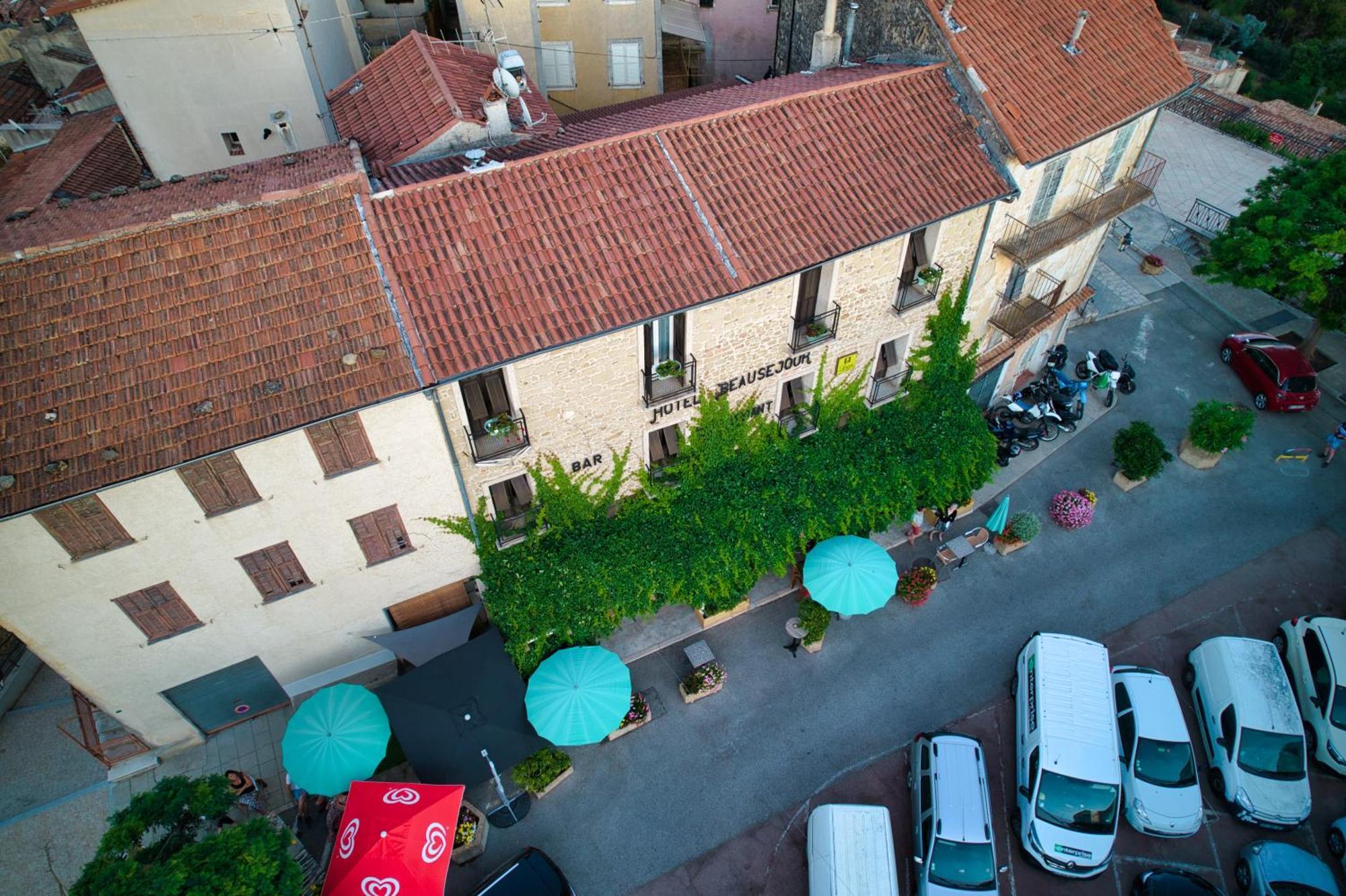 Hôtel Beauséjour Logis de France Berre-des-Alpes Exterior foto