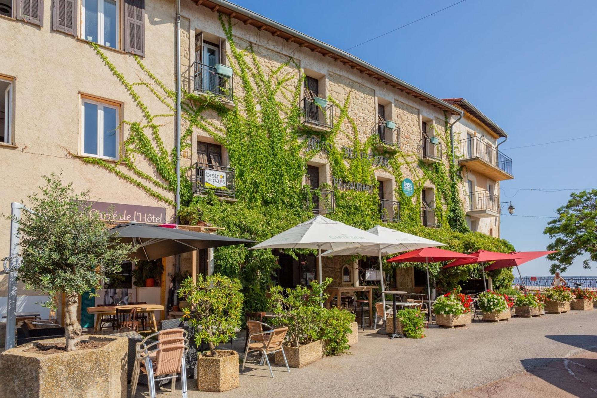 Hôtel Beauséjour Logis de France Berre-des-Alpes Exterior foto