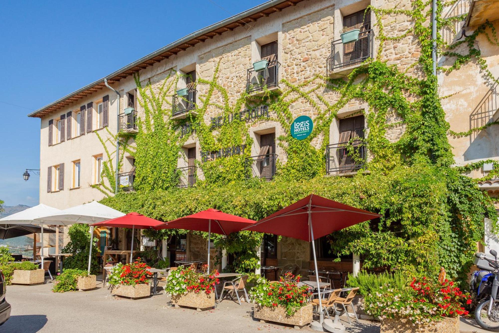 Hôtel Beauséjour Logis de France Berre-des-Alpes Exterior foto
